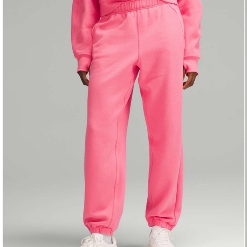 Lululemon Scuba Oversized MR Jogger, Sakura Pink, Large *Imperfect